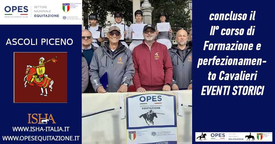 Conclusa con successo la 2ª edizione del Corso di Formazione e Perfezionamento